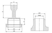 DETAIL2589 DV Caps for VDA Quick Connectors_technical drawing