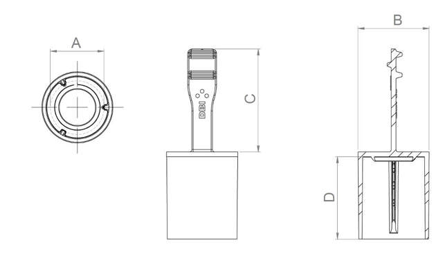 Center Pull-Out Caps (GA)GA Center Pull Out Caps_technical drawing