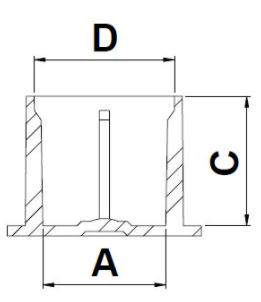 Cyl. Caps with Ribs (GV)Cylindrical cap with Rib_GV drawing