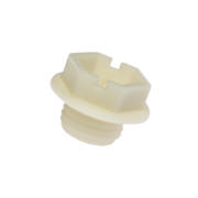 DETAIL2469 Threaded plug ideal for hydraulic units, engine components, and powertrain systems. 